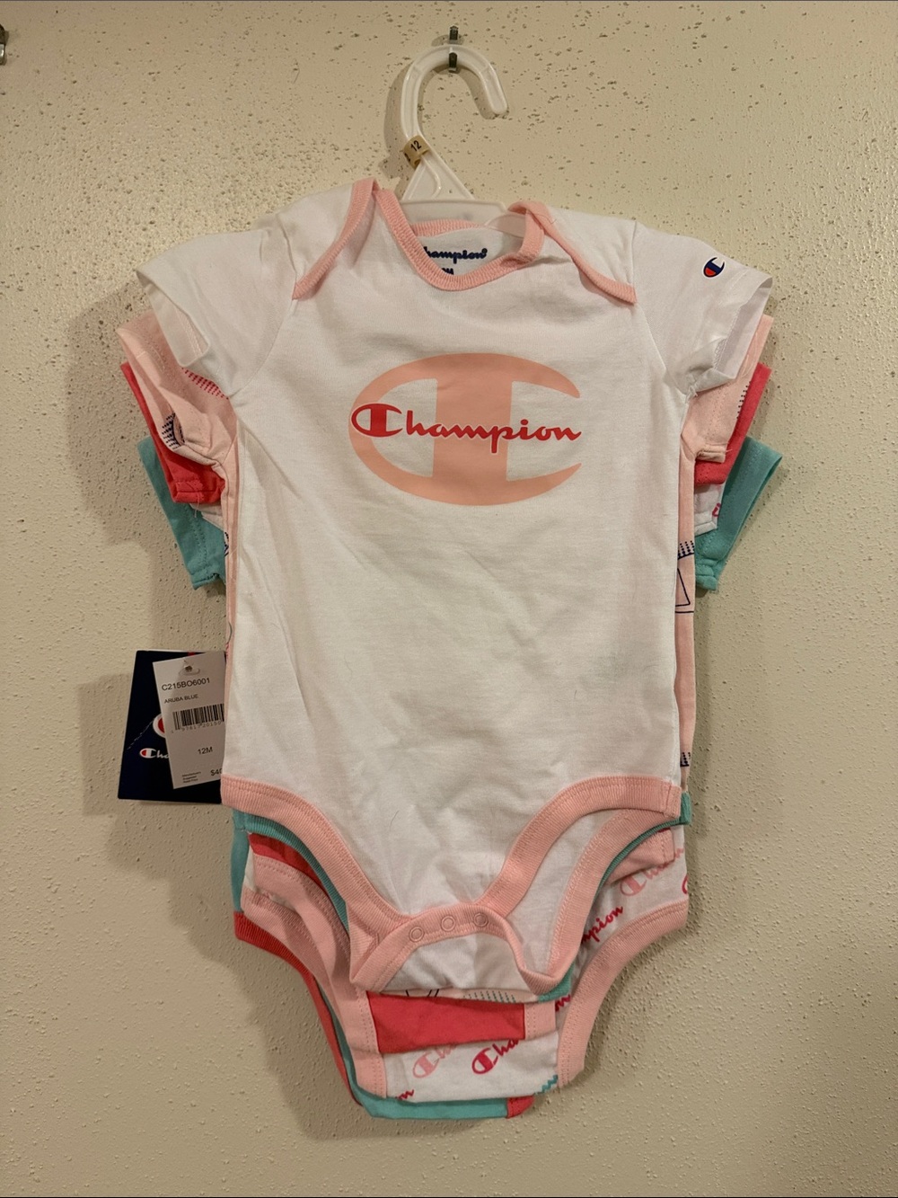 Champion Onesies 5-Pack
